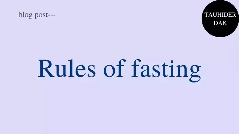 Rules-of-fasting