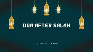 Dua after Salah. Dhikr after Prayer. Tasbeeh after Namaz