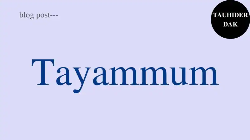 How-to-do-Tayammum-Tayammum-steps