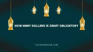 How many dollars is Zakat obligatory?