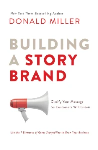 Building a Story Brand PDF