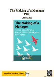 The Making of a Manager PDF